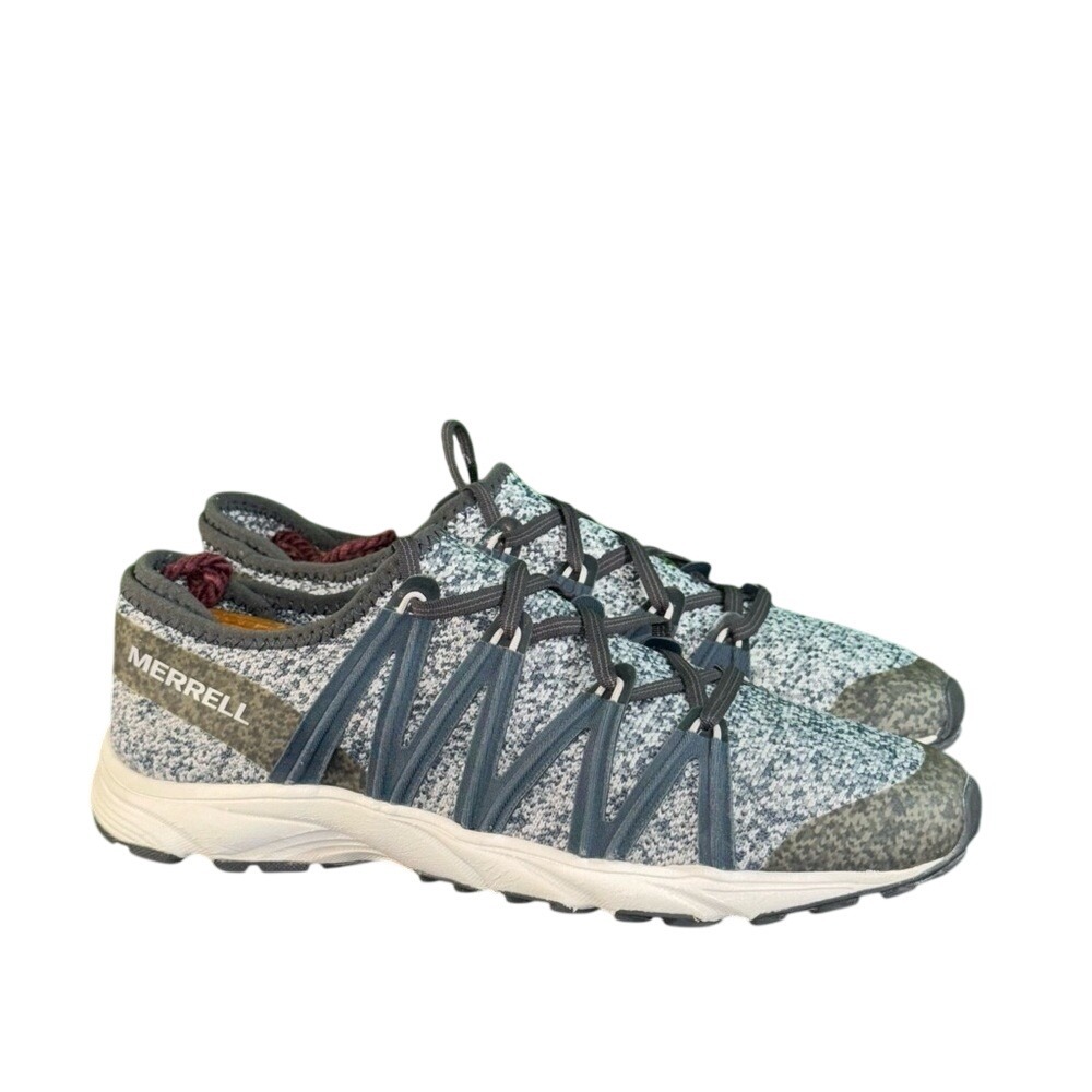 Merrell Riveter Knit Gray Sneakers J98870 Womens Size 7 Slate Athletic Shoes